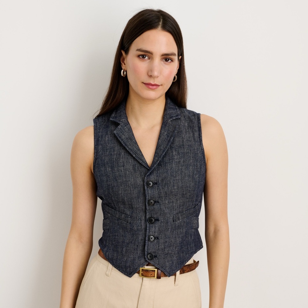 Alex Mill Suitish Blazer in Herringbone